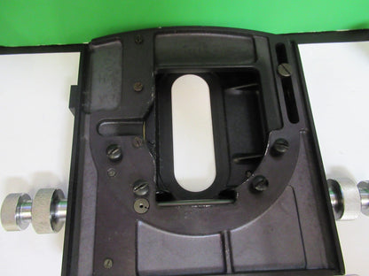 WILD M20 SWISS HEERBRUGG XY STAGE TABLE MICROSCOPE PART AS PICTURED T6-A-23