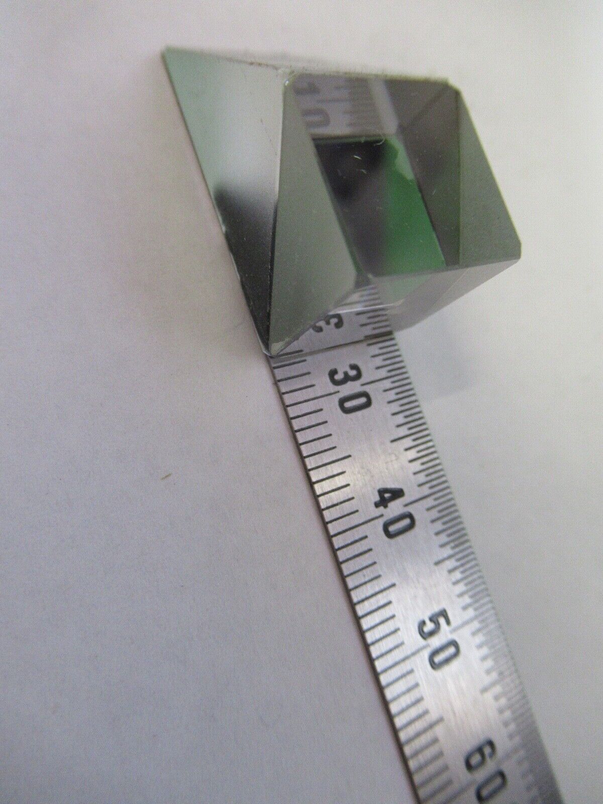 ANTIQUE BAUSCH LOMB GLASS PRISM MICROSCOPE PART AS PIC A5-B-09