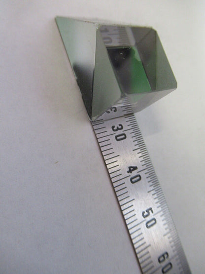 ANTIQUE BAUSCH LOMB GLASS PRISM MICROSCOPE PART AS PIC A5-B-09