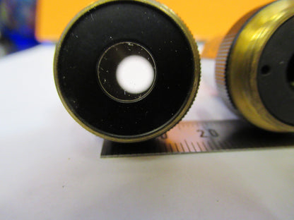 LOT WOLFE OBJECTIVE  LENS MICROSCOPE PART AS PICTURED Y1-A-57