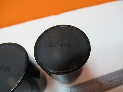 EMPTY PLASTIC BAUSCH LOMB OBJECTIVE CAN MICROSCOPE PART AS PICTURED &16-A-99