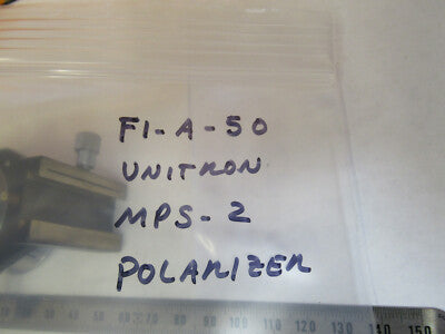 Unitron Japan MPS-2 Condenser Pol Polarizer Microscope Part