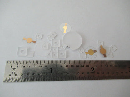 Lot Blank Piezoelectric Quartz Crystal X- Y- Yx-cut Piezo Sensor AS Pic