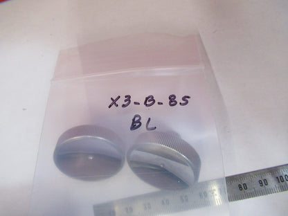 BAUSCH LOMB PAIR KNOBS ANTIQUE MICROSCOPE PART AS PICTURED #X3-B-85