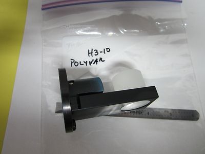 MICROSCOPE LEICA REICHERT POLYVAR LENS PRISM SLIDE OPTICS BIN#H3-10