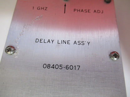 DELAY LINE ASSEMBLY GHz HEWLETT PACKARD HP 08405  BIN Y4-A-08