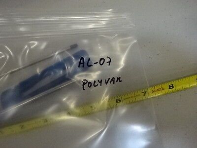 MICROSCOPE PART POLYVAR REICHERT LEICA LOT COVERS AS IS #AL-07