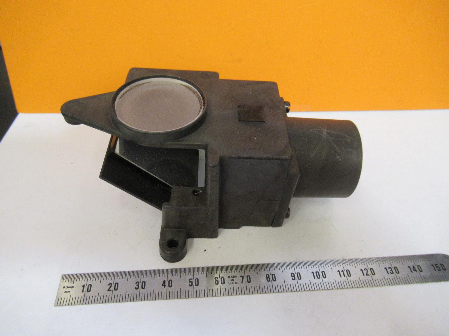 NIKON JAPAN LENS DIFFUSER MIRROR OPTICS MICROSCOPE PART AS PICTURED Y4-A-134
