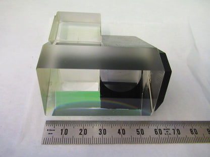 ZEISS GERMANY GLASS PRISM HEAD OPTICS MICROSCOPE PART AS PICTURED V8-B-17