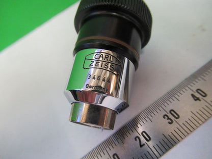 ZEISS OBJECTIVE 2.5X /160 PLAN OPTICS MICROSCOPE PART AS PICTURED &R3-B-32