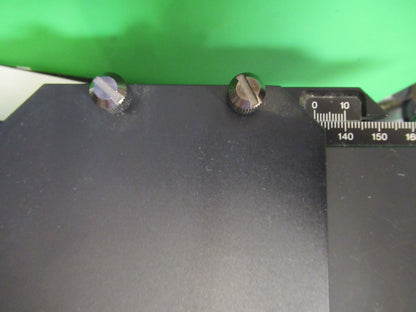 OLYMPUS JAPAN STAGE TABLE  XY WORKS FINE MICROSCOPE PART AS PICTURED T4-A-32