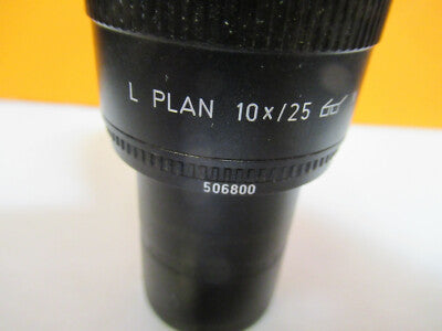 Leica Dmr 10X/25 Eyepiece Germany 506800 Microscope Part