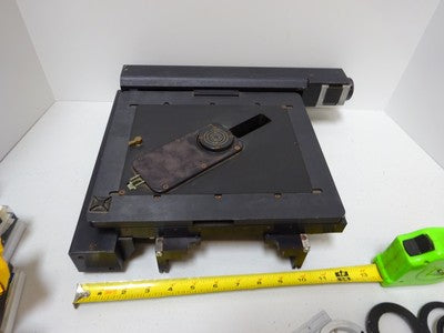 Microscope Stage Micrometer Table Stahl Srl AS IS