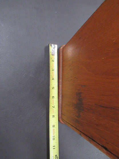 EMPTY WOOD CABINET for ANTIQUE KORITSKA MILANO MICROSCOPE PART AS PICTURED &LOB