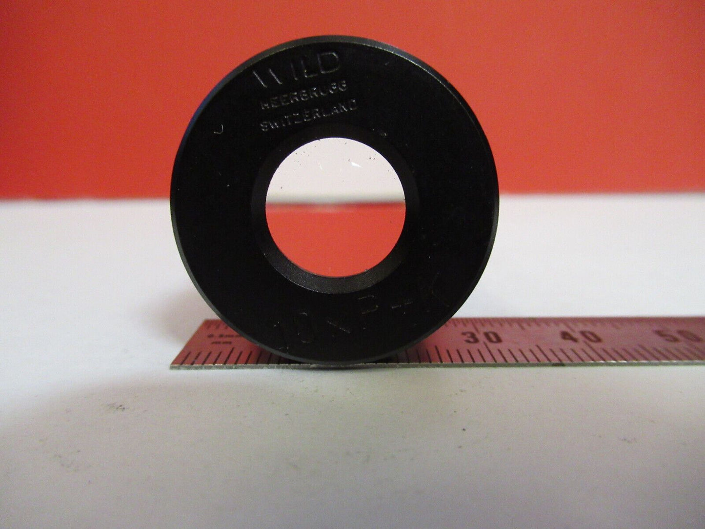 WILD HEERBRUGG SWISS 10xP+K OKULAR-MIKROSKOPTEIL WIE ABGEBILDET Q2-69
