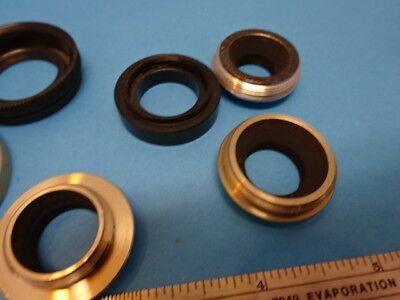 LOT OF ACCESSORIES for MICROSCOPE PARTS AS IS &90-A-19