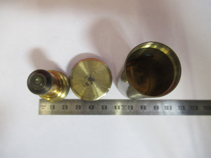 Antique Brass Beck London Objective Lens Microscope Part