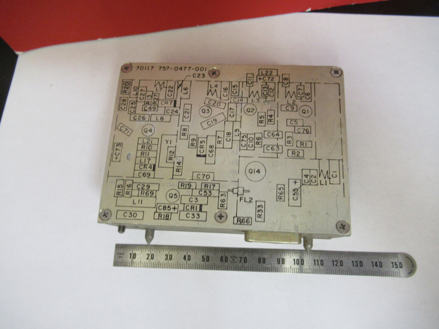 MODULE for RT-742A/ARC-51BX MIL SPEC RADIO  RECEIVER IS PICTURED X3-B-20