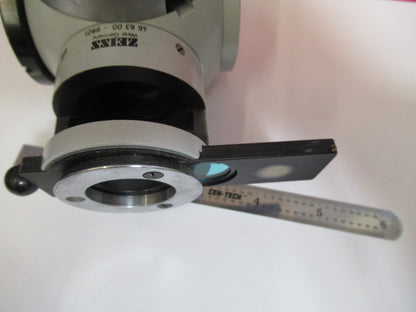FOR PARTS ZEISS 466300 VERTICAL ILLUMINATOR MICROSCOPE PART AS PICTURED &4B-A-22