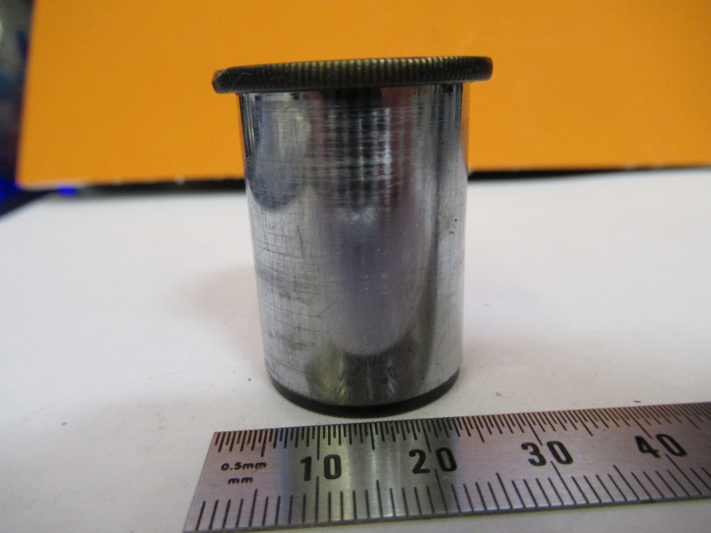 ANTIQUE BAUSCH LOMB 12.5X EYEPIECE OPTICS MICROSCOPE PART AS PICTURED Y1-A-59