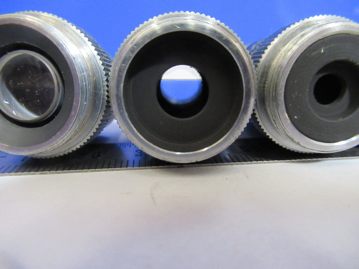 Lot Objectives Lenses Steindorff Optics Microscope Part