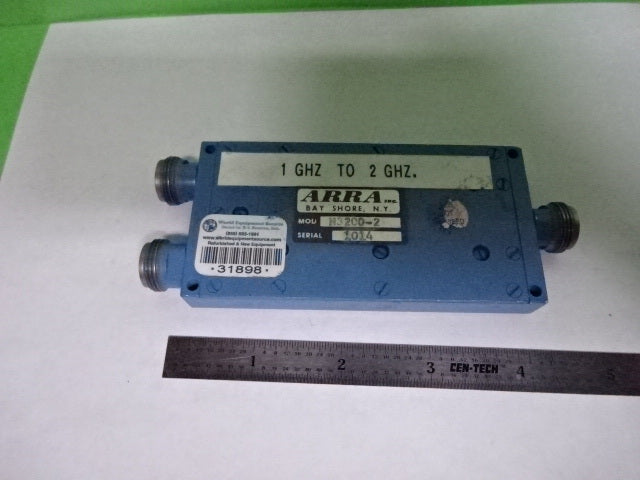 ARRA 2 GHz POWER SPLITTER FREQUENCY RF MICROWAVE AS IS #7B-A-15