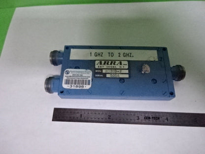 ARRA 2 GHz POWER SPLITTER FREQUENCY RF MICROWAVE AS IS #7B-A-15