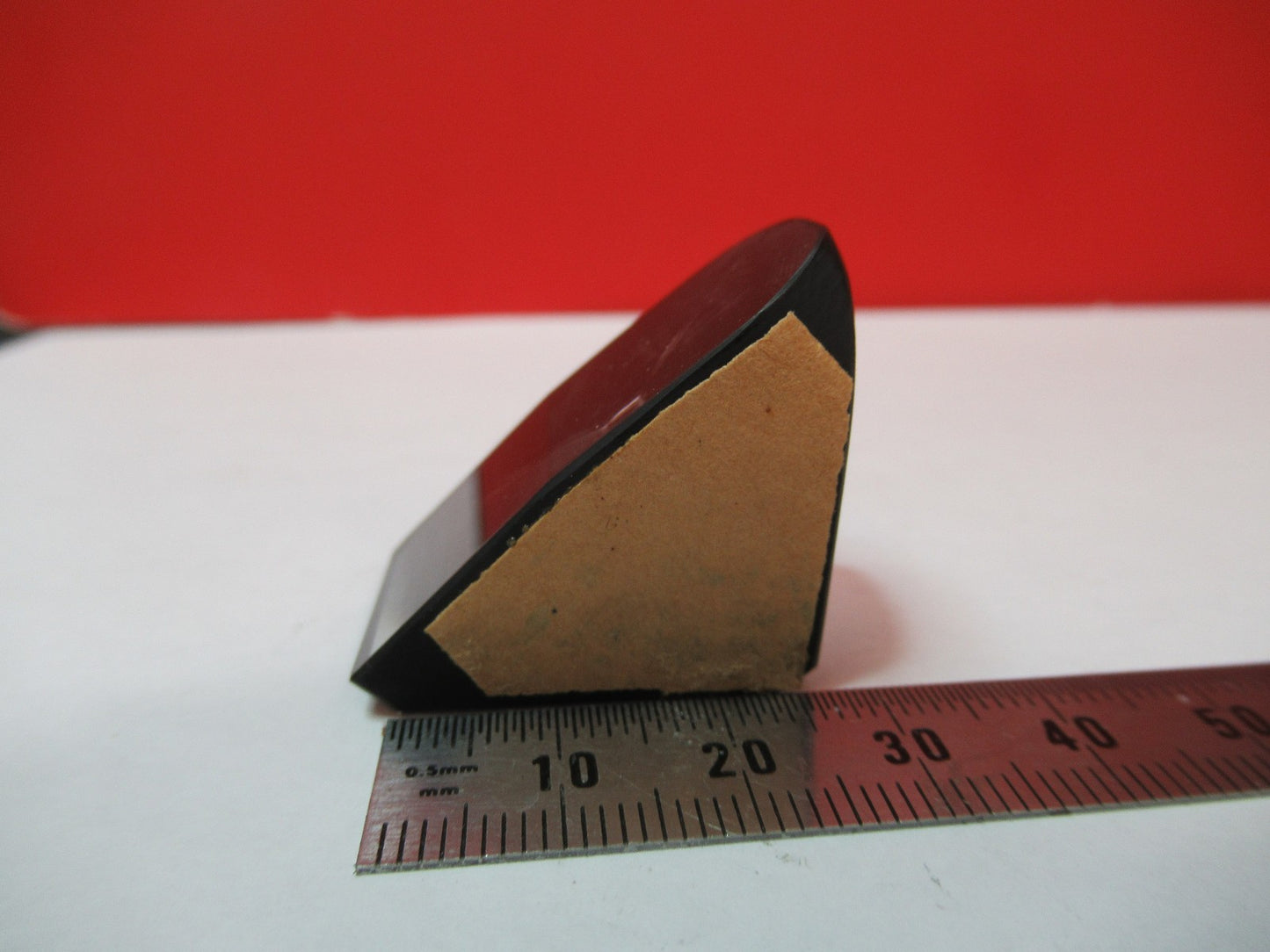 ANTIQUE SPENCER AO GLASS PRISM HEAD OPTICS MICROSCOPE PART AS PICTURED T7-A-61
