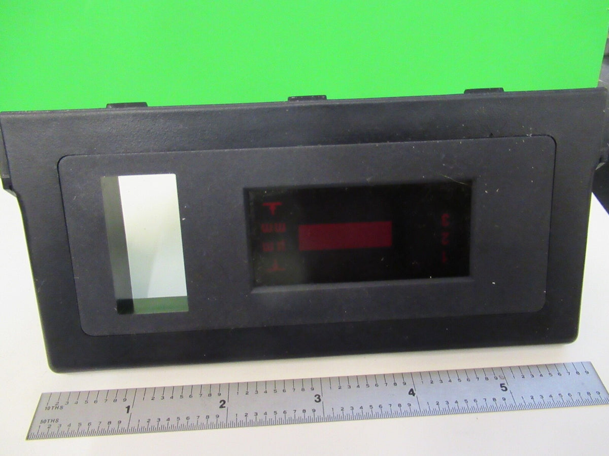 LEICA DMRB GERMANY PLASTIC COVER DISPLAY MICROSCOPE PART AS PICTURED &80-A-18