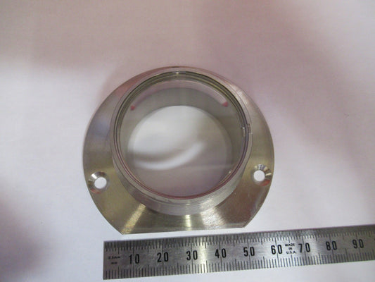 LEICA LEITZ GERMANY DMRB LAMP COVER GLASS MICROSCOPE PART AS PICTURED T8-B-01