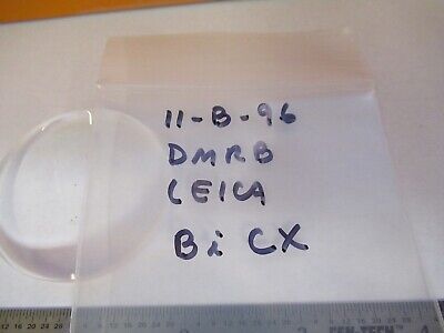 LEICA DMRB GERMANY ILLUMINATOR BI CONVEX LENS MICROSCOPE PART AS PIC &11-B-96