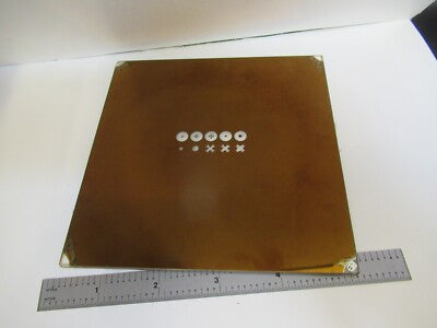 OPTICAL 5" SQ MASK TARGET PATTERN OPTICS AS PICTURED &79-A-29