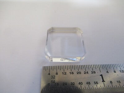 OPTISCHE BK7 FLACHGLAS ABGESCHRÄGTE QUADRATISCHE LASEROPTIK WIE BILD &amp;A7-A-54