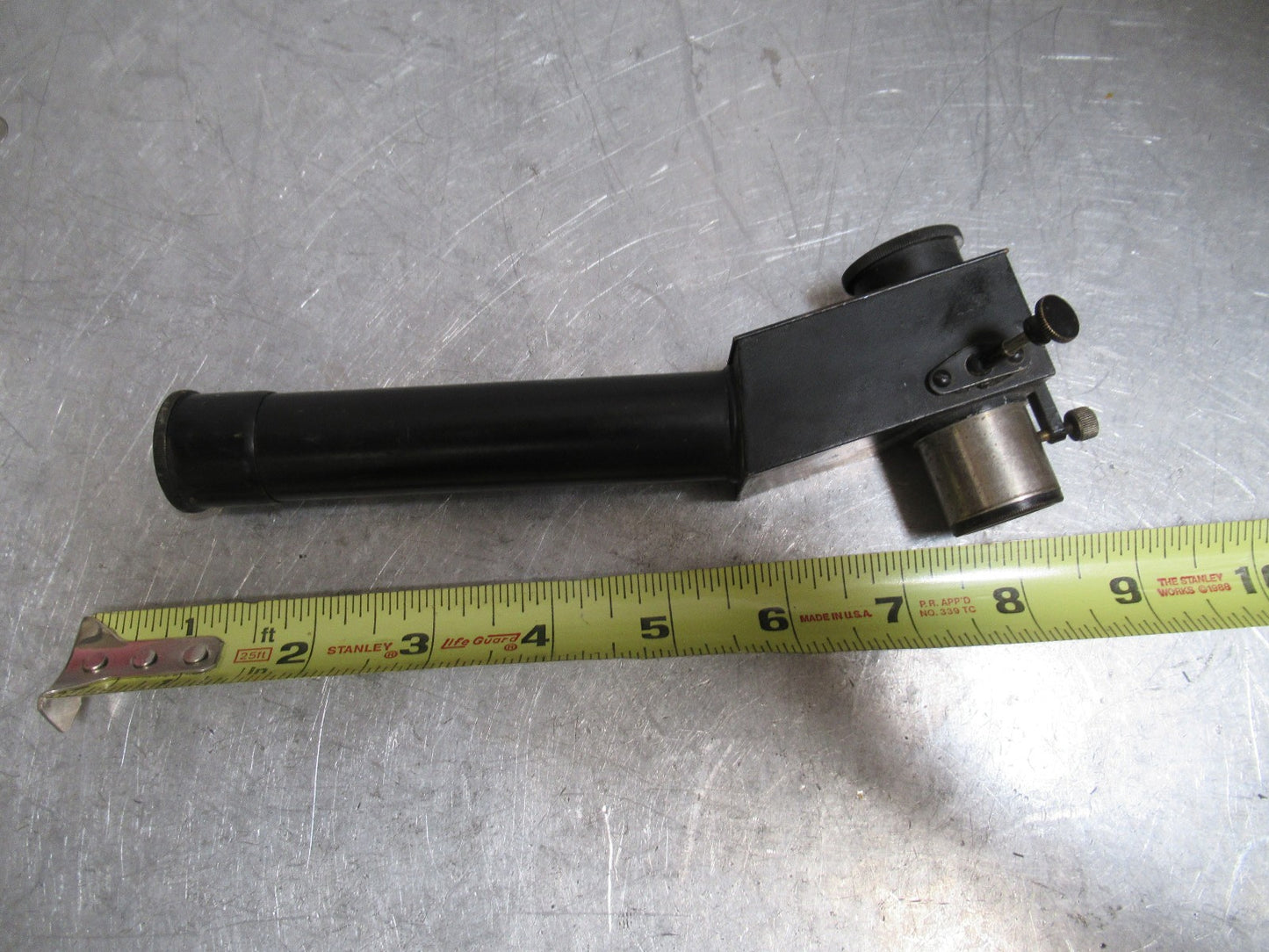 LEITZ GERMANY EYEPIECE EXTENDER ANTIQUE OPTICS MICROSCOPE PART T8-B-35