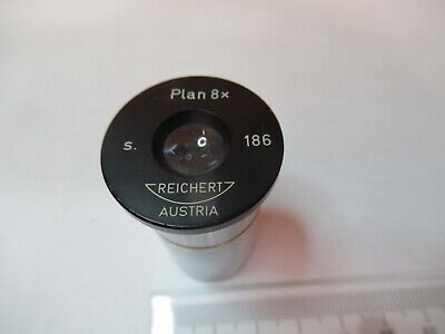 REICHERT AUSTRIA EYEPIECE PLAN 8X MICROSCOPE PART OPTICS AS PICTURED &3K-A-48