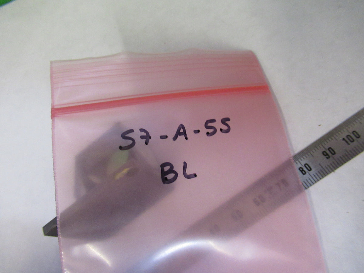 BAUSCH LOMB GLASS PRISM HEAD OPTICS MICROSCOPE PART AS PICTURED S7-A-55