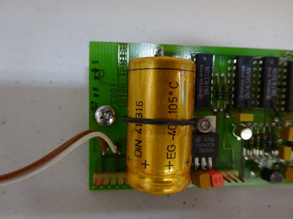 MICROSCOPE PART ZEISS GERMANY AXIOTRON BOARD ELECTRONIC 438101 OPTIC AS IS AP-07
