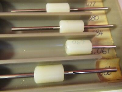 CALIBRATED PINS INSPECTION METROLOGY DELTRONIC 0.0415" SET AS PICTURED &66-A-20