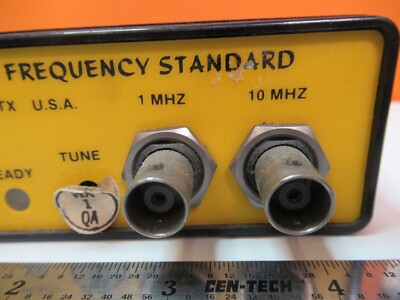 COLLECTABLE WENZEL COUNTER-MATE FREQUENCY STANDARD QUARTZ AS PICTURED &P7-A-19