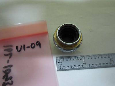 MIKROSKOPTEIL OBJEKTIV LEITZ DEUTSCHLAND IRIS OPTICS AS IS BIN#U1-09