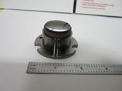 Optical Convex Lens Mounted on Invar Alloy Metal High End Optics