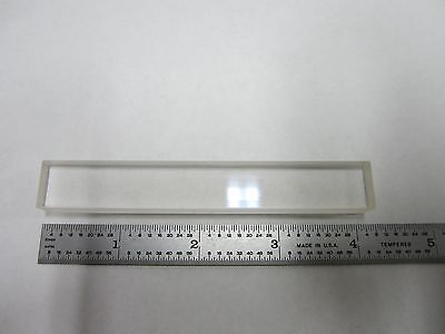 OPTICAL RECTANGULAR LENS PLANO CONCAVE MIL SPEC LASER OPTICS BIN#R1-34