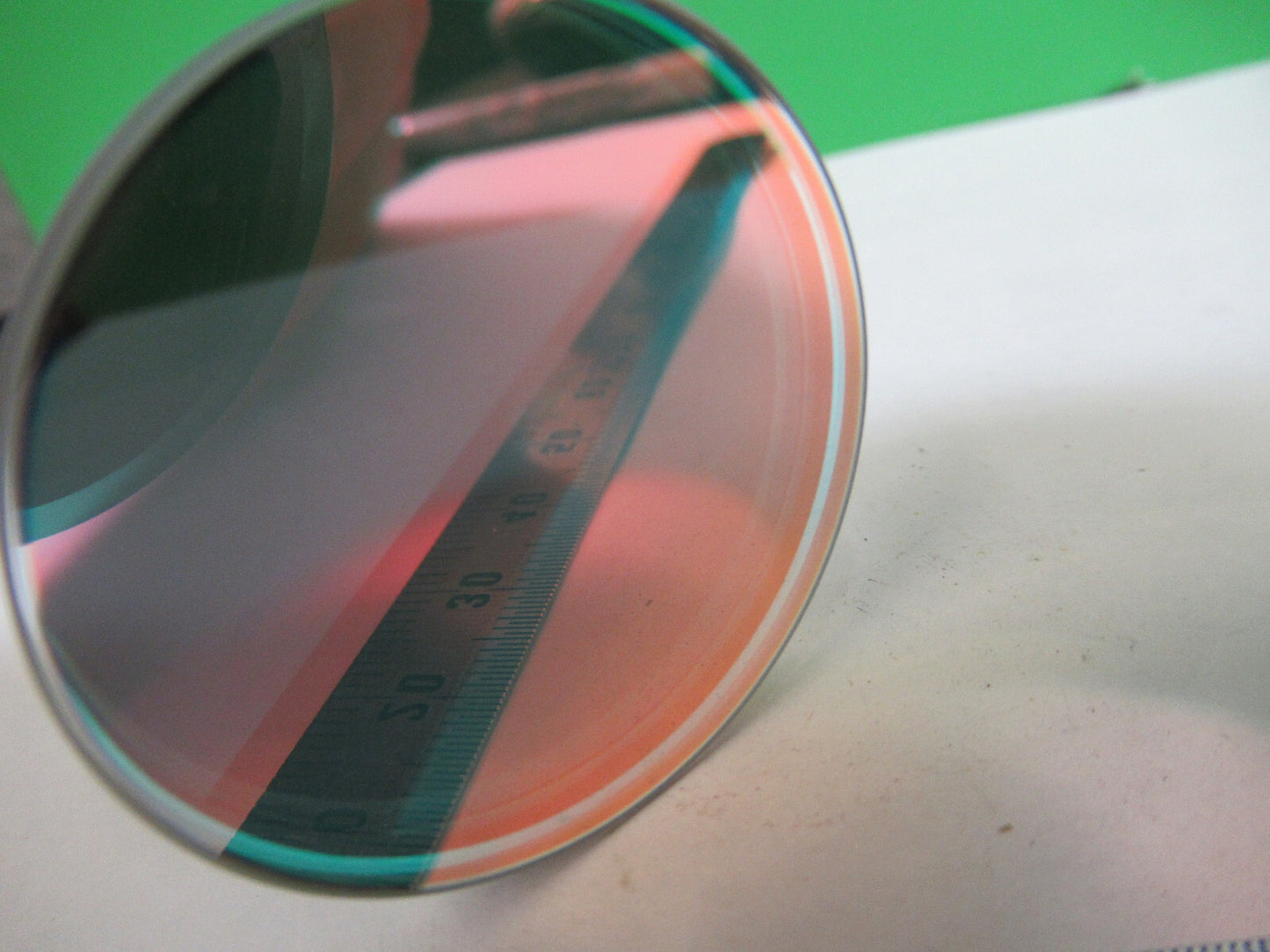 OPTICAL WEIRD NEUTRAL DENSITY MIL SPEC LASER OPTICS FILTER AS PICTURED 80-B-31