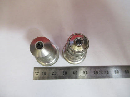 Lot Antique American Optical Co. Spencer Lens Co. Objectives Optics Microscope Part