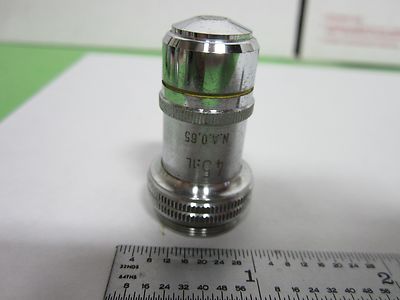MIKROSKOPTEIL OBJEKTIV WOLFE WETZLAR DEUTSCHLAND 45X OPTICS AS IS BIN#Q8-64