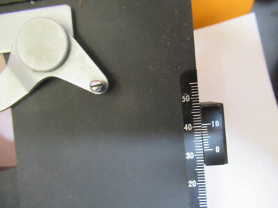 FOR PARTS MEIJI JAPAN XY STAGE TABLE MICROSCOPE PART AS PICTURED 4B-FT-12