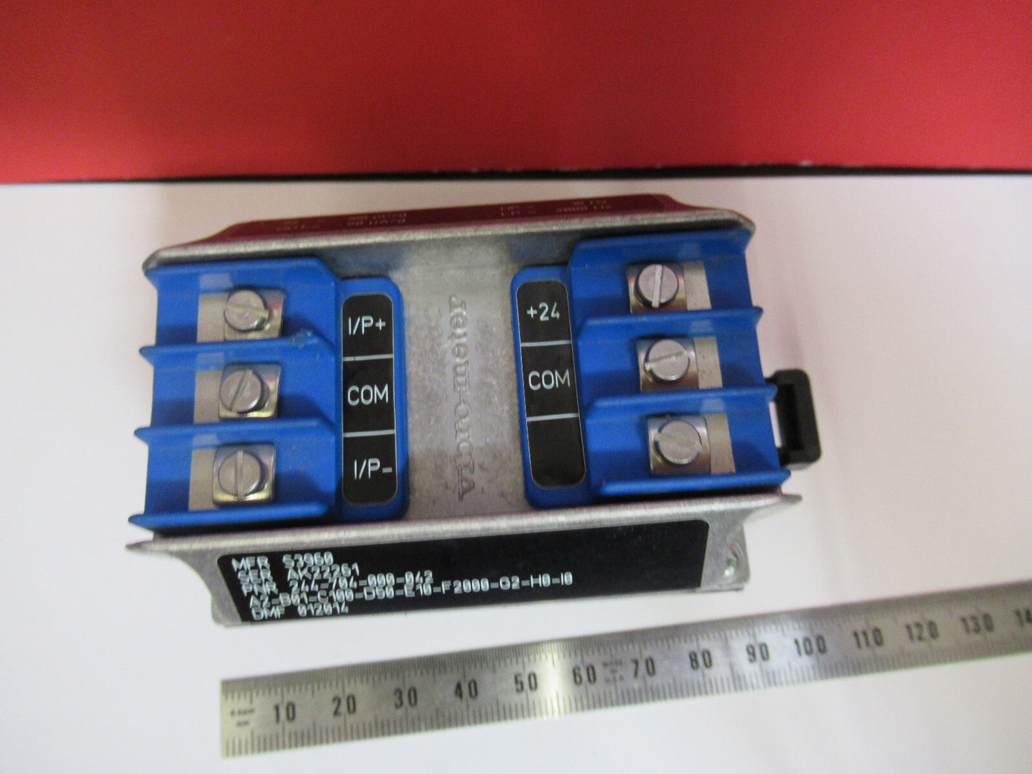 MEGGITT VIBRO-METER IPC704 244-704-000-042 AMP MODULE for ACCELEROMETER S3-B-43