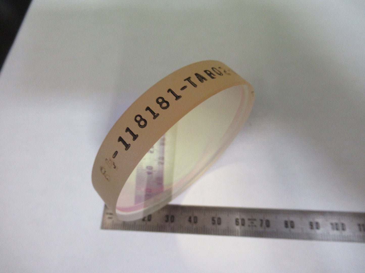 OPTICAL FLAT COATED ZERODUR PRO ZYGO LASER OPTICS AS PICTURED 98-A-09