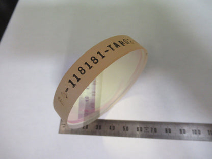 OPTICAL FLAT COATED ZERODUR PRO ZYGO LASER OPTICS AS PICTURED 98-A-09