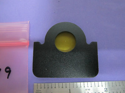 OPTICAL FILTER YELLOW Y 48 LASER OPTICS  #6-019